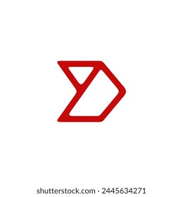 Diseño moderno del logotipo del Vector de la flecha de navegación