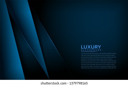 Modern navy blue background and abstract style