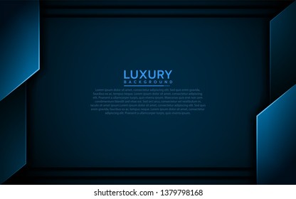 Modern navy blue background with abstract style