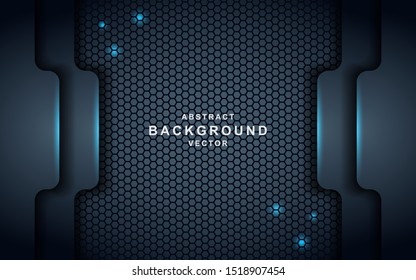 Modern navy blue background with abstract style