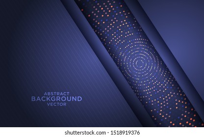 Modern navy blue background with abstract style