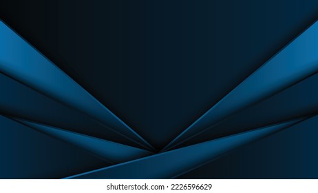 Modern navy blue background with abstract style. Vector illustration design for presentation, banner, cover, web, flyer, card, poster, wallpaper, texture, slide, magazine, and powerpoint