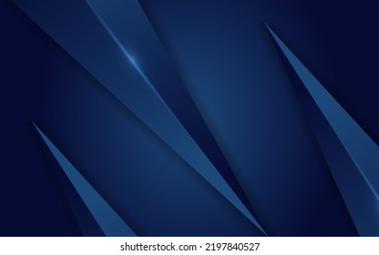 Modern navy blue with triangle shape background