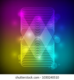 Modern Neon Background