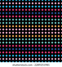 Modern Neon Colors Geometric Vector Background Pattern Seamless