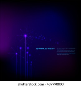 Modern Neon design template