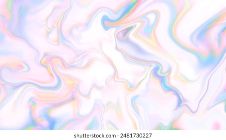 Modern neon liquid background design with marble texture.