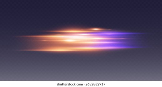 Moderno neón moviendo líneas de alta velocidad de velocidad y luz.