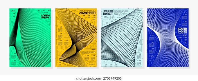 Conjunto de cobertura abstrata de linha de movimento de rede moderna