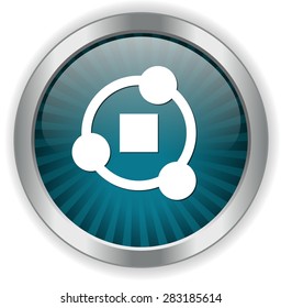 modern network sign