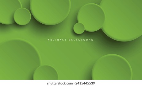 Moderner Lungenorphismus, abstrakter Hintergrund. Farbverlauf-Hintergrund mit Lungenkreisen. Minimale abstrakte, saubere Papiervorlage 3d. Banner für den zirkulären Luftrahmen. Realistische Papieroberfläche. Vektorgrafik