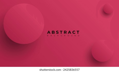 Modern neumorphism abstract background. Gradient background with neumorphism circles. Minimal abstract clean paper 3d design template. Circular neumorphic frame banner. Realistic paper surface. Vector