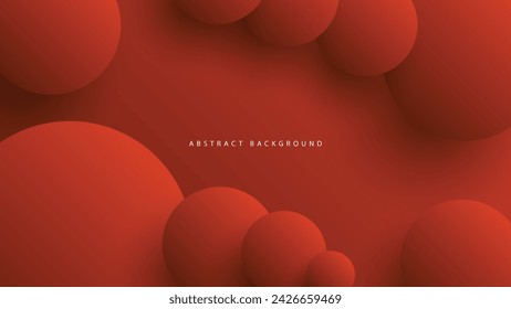 Modern neumorphism abstract background. Gradient background with neumorphism circles. Minimal abstract clean paper 3d design template. Circular neumorphic frame banner. Realistic paper surface. Vector
