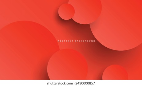 Modern neumorphism abstract background. Gradient background with neumorphism circles. Minimal abstract clean paper 3d design template. Circular neumorphic frame banner. Realistic paper surface. Vector