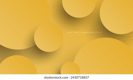 Modern neumorphism abstract background. Gradient background with neumorphism circles. Minimal abstract clean paper 3d design template. Circular neumorphic frame banner. Realistic paper surface. Vector