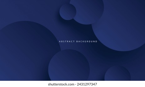 Modern neumorphism abstract background. Gradient background with neumorphism circles. Minimal abstract clean paper 3d design template. Circular neumorphic frame banner. Realistic paper surface. Vector