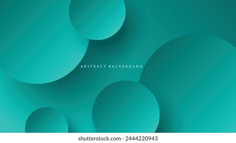 Modern neumorphism abstract background. Gradient background with neumorphism circles. Minimal abstract clean paper 3d design template. Circular neumorphic frame banner. Realistic paper surface. Vector