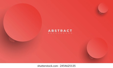 Fondo abstracto del neumorfismo moderno. Fondo de degradado con círculos de neumorfismo. Plantilla de diseño 3D de papel limpio abstracto mínimo. Anuncio circular neumórfico. Superficie de papel realista. Vector