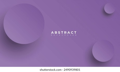 Modern neumorphism abstract background. Gradient background with neumorphism circles. Minimal abstract clean paper 3d design template. Circular neumorphic frame banner. Realistic paper surface. Vector