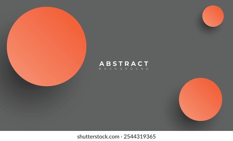 Fondo abstracto del neumorfismo moderno. Fondo degradado con círculos de neumorfismo. Plantilla de diseño 3D de papel limpio abstracto mínimo. Anuncio de marco neumático circular. Superficie de papel realista. Vector