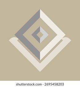 Modern Neutral Geometric Graphic design 