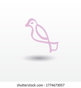 Modern New Abstract Business Bird Design