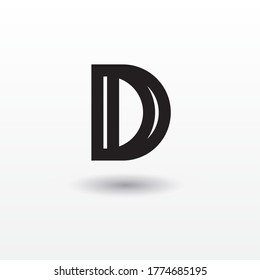 Modern New Abstract Business Logo Design, Letter D
