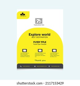 modern and new Flyer template design
