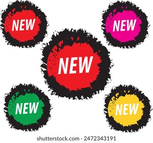 Modern new offer tag collection. Best price, sale, offer, discount. Vector illustration Circle tag design set , Vector