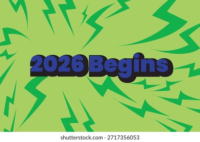 Fondo Moderno Del Año Nuevo 2026 Con Estilo Mínimo, Elementos Festivos Y Sentimiento De Celebración Fresco