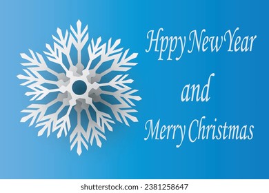 Modern new year card blue, great design for any purposes.