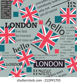 modern newspaper texture english pattern