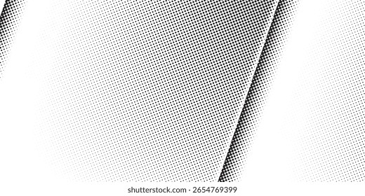Modern nice  art gradient simple Pop-art Texture. Vintage Black and White Overlay. Points Fade Backdrop. Vector illustration digital