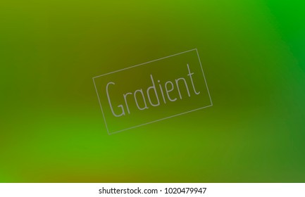 Modern and Nice Looking Green and Brown Gradient Background with Text