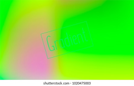 Modern and Nice Looking Green, Pink and Yellow Gradient Background
