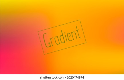 Modern and Nice Looking Orange and Pink Gradient Background
