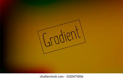 Modern and Nice Looking Yellow, Black, Red and Green Gradient Background