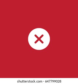 Modern no symbol.