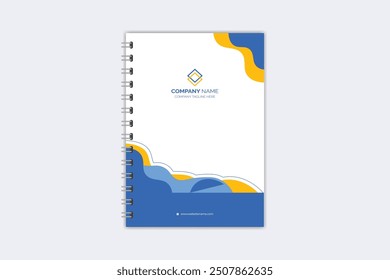Modern Note Book cover template