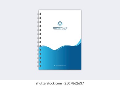 Modern Note Book cover template