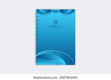 Modern Note Book cover template
