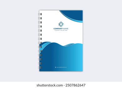 Modern Note Book cover template