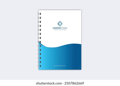 Modern Note Book cover template