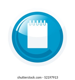 modern notepad sign