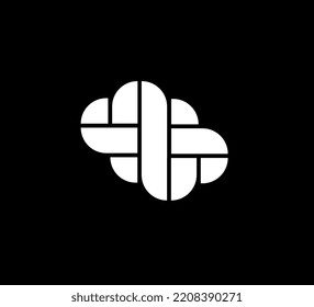 modern number 9 and 6 logo. Number 96 combine letter S ambigram logo. initial S96 or 96S tech logo