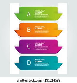 modern number list infographic banner