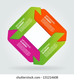 modern number list infographic banner