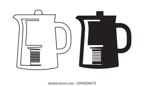 Diseño moderno de iconos de harina de avena en formato vectorial con fondo blanco