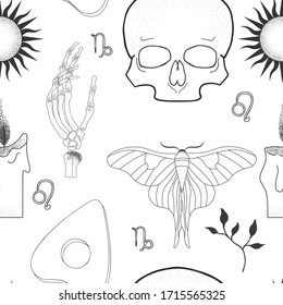 modern occult design, illsustration in vector format