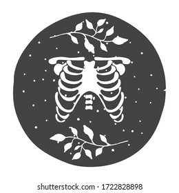 modern occult design, illsustration in vector format